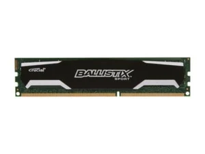 Crucial Ballistix Sport BLS2G3D1609DS1S00 DDR3 1600MHz 2GB RAM - Picture 1 of 2