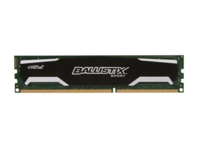 Crucial Ballistix Sport BLS2G3D1609DS1S00 DDR3 1600MHz 2GB RAM - Image 1 of 2