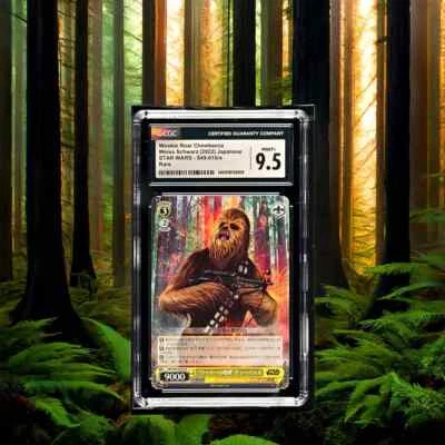 Weiss Schwarz Wookie Roar Chewbacca S49-010re STAR WARS Japanese R Mint+9.5 2022 - Image 1 of 3