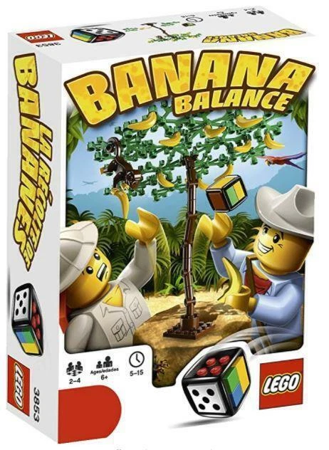 Lego Banana Balance Game 3853 Ages 6+ 2-4 Players Balancing Game NIB SEALED BOX - Image 1 of 1