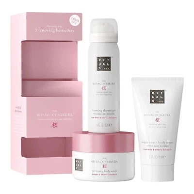 ✅ RITUALS THE RITUAL OF SAKURA Geschenkset RITUALS Sakura Trial Pflegeset + NEU✅