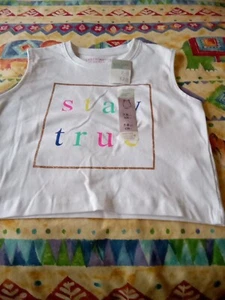 New Girls Sleeveless Top Age 7-8 yr - Picture 1 of 1