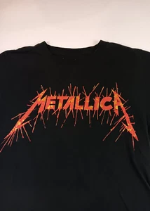 Metallica 2 Blind Skulls Double sided Print Black T-shirt Size Small - Picture 1 of 8