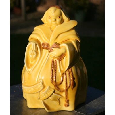 Vintage Red Wing Yellow Friar Tuck Cookie Jar USA - pretty much perfect! - Image 1 of 4
