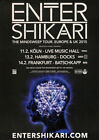 Enter Shikari - Mindsweep , Frankfurt 2015 | Konzertplakat | Poster