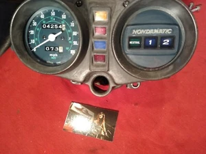 Honda 1978 CB400A Hondamatic Speedometer Meter Gauges LOW MILES - Picture 1 of 12
