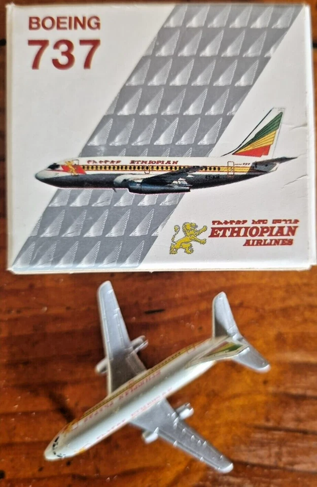 ETHIOPIAN Airlines.B737-200.Schabak # 905/96. Escala 1:600. Modelo Diecast. Foto 1 de 1