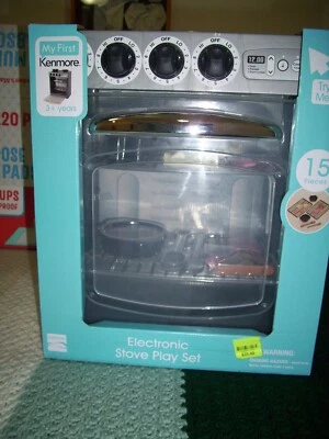 MY FIRST KENMORE ELECTRONIC STOVE PLAYSET  IN UNOPENED BOX RARE    FREE SHIPPING - Image 1 of 4