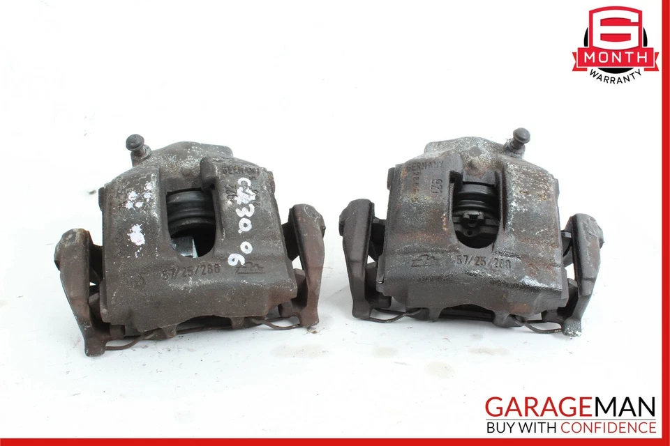 01-05 Mercedes W203 C230 C320 Lucas Front Right & Left Side Brake Calipers Set - Image 1 of 4