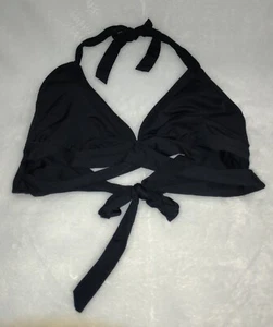 Mossimo Damen Größe D/DD Schwarz Neckholder Stil Bikini Oberteil - Bild 1 von 5