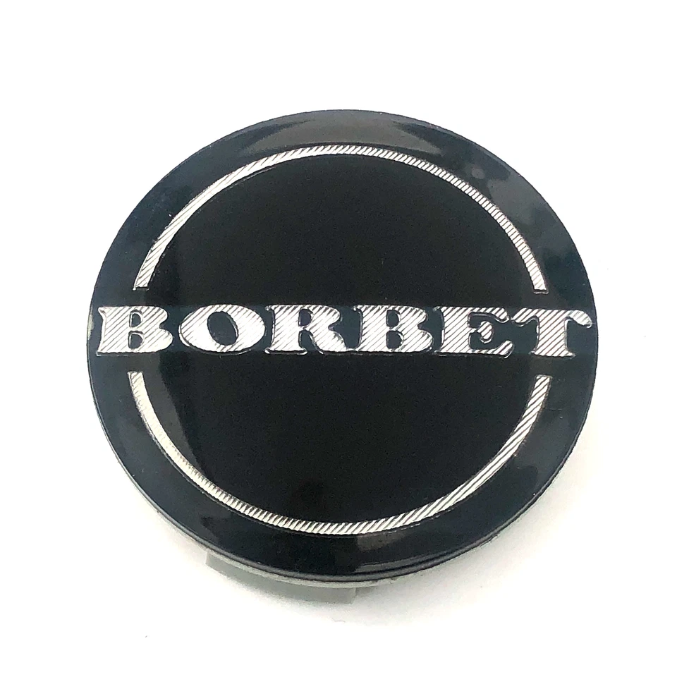 BORBET 8914 55mm Nabendeckel Felgendeckel Nabenkappe - Schwarz