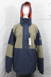 Quiksilver Tamarak Snowboard Jacket, Men's Extra Large XL, Navy Blazer New - Picture 1 of 5