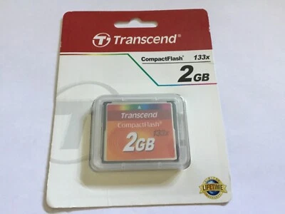 1pcs 2gb new Transcend speed 133x  compactflash  memory card for NIKON CANON CF - Image 1 of 4