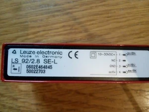 leuze Electronic LS 92/2.8 SE-L Sensor optisches Licht " Neu " - Bild 1 von 3