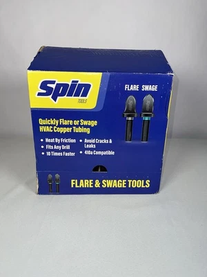 SPIN Tools S6000 Swaging Spin Drill Bit Set, 1/4", 3/8", 1/2", 5/8", 3/4" & 7/8" - Image 1 of 2