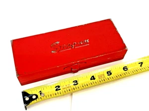 Vintage Steckschlüsselkasten mit Steckschlüsselkasten Metallkoffer nur Box leer - Bild 1 von 7