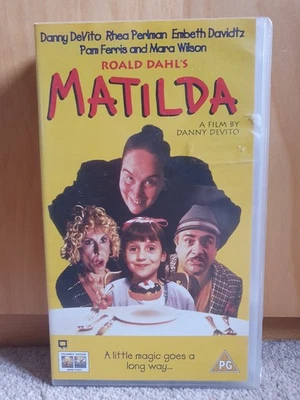 Matilda Vhs Video Danny DeVito Roald Dahl BRAND NEW AND SEALED - Image 1 of 4