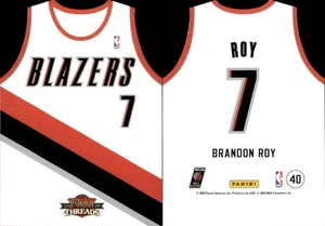 2009-10 Panini Threads Team Home Brandon Roy #40 Huskies/Portland Trail Blazers - Picture 1 of 3