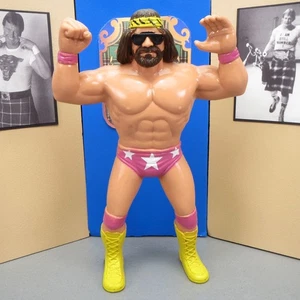 Figura de superestrellas de lucha libre Macho Man Randy Savage Vintage 1986 LJN WWF - EX-NM - Imagen 1 de 16