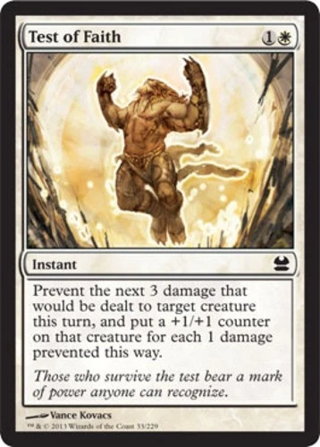 x1 Test of Faith - Modern Masters 2013 - NM - MTG - Image 1 of 1