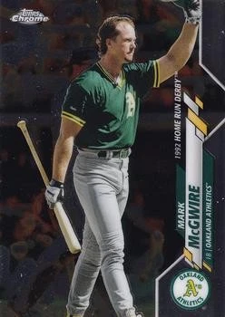 2020 Topps Chrome Update #U-95 Mark McGwire NM - Image 1 of 2