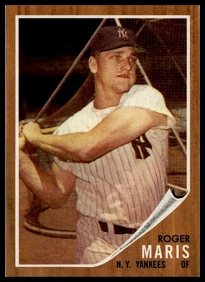 1962 Topps #1 Roger Maris - Image 1 of 2