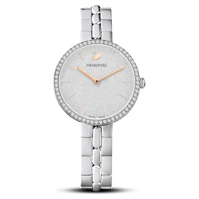 Reloj de cuarzo Swarovski 5517807 Cosmopolitan cristal esfera plateada acero inoxidable para dama Foto 1 de 4