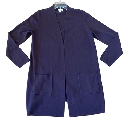 J.Jill burgundy wool silk blend cardigan sweater small - Image 1 of 4