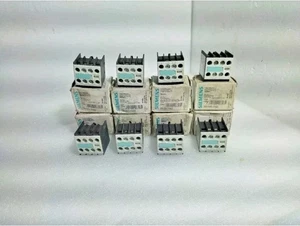 Siemens 3RH1911-1FA02 Auxiliary Contact Block Lot of 7 3RH19111FA02 - Picture 1 of 11