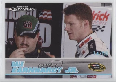2008 Press Pass Speedway Holofoil /50 Dale Earnhardt Jr #4 HOF - Image 1 of 2