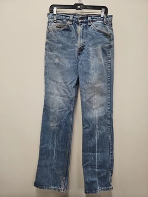 Vintage Levis orange tab DISTRESSED WORN IN Jeans Size 32x33 - Image 1 of 4