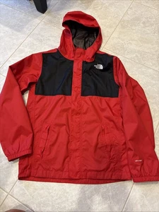 The North Face Boys Red Dry-Vent Windbreaker/Rain Jacket Size L (14-16) EUC - Picture 1 of 3