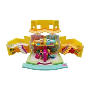 Polly Pocket Magic Movin Video Party 2000 Spielset Vintage beweglich Y2K Spielzeug komplett  - Bild 1 von 4
