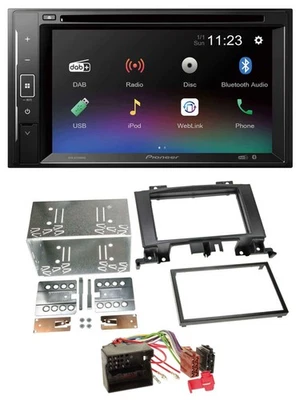 Pioneer Bluetooth MP3 USB 2DIN DAB DVD Autoradio für Mercedes Sprinter ab 06 W90 - Bild 1 von 4