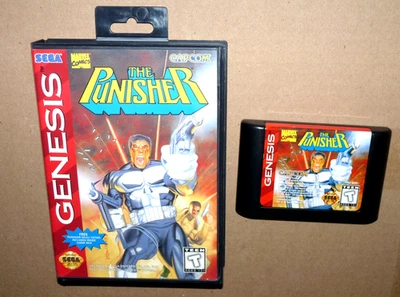Punisher (Sega Genesis, 1994) Sin manual incluido súper limpio SIN ALQUILER PROBADO Foto 1 de 4