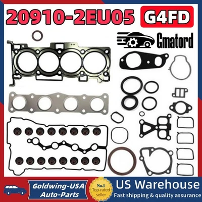 New Engine Head Gasket Seals Kit Set For Hyundai Tucson KIA Kia Forte G4KD 2.0L - Image 1 of 4