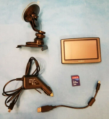 Insignia NS-NAV01 4.3" Touchscreen Portable GPS Navigation System W/2 GB Card - Image 1 of 4