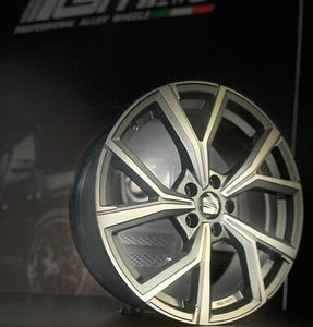KIT 4 CERCHI IN LEGA SEAT/SKODA DA 18 5X100 7.5X18 ET 38 GMP MENTOR - Imagen 1 de 6