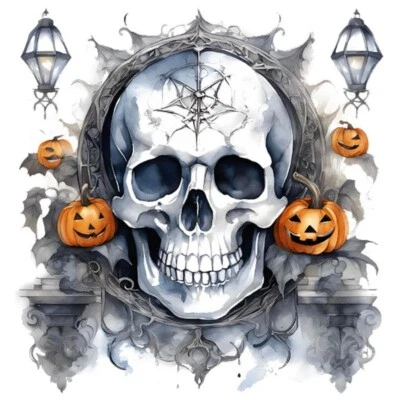 HALLOWEEN (3) CROSS STITCH PATTERN - Image 1 of 2