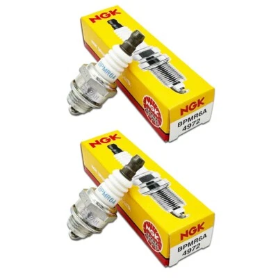 Genuine NGK BPMR6A (4972) Standard Nickel Spark Plug - 2 PACK - Image 1 of 2