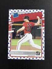 2020 DONRUSS Zac Gallen RATED ROOKIE RC STARS AND STRIPES - July 4th