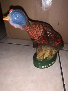 LE Austin Nichols WILD TURKEY Liquor Decanter #7 in a series (L 11 - Picture 1 of 8