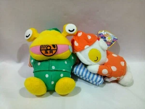 ULTRAMAN KANEGON Oyasumi Hero Sleeping 7" Plush Doll Set Banpresto 1993 Rare   - Picture 1 of 8