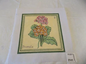 HAND PAINTED FLORAL PRIMULA - Picture 1 of 1