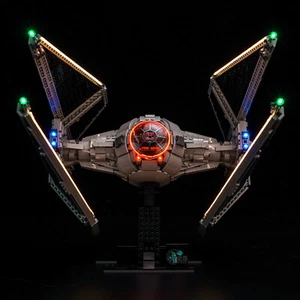 Kit de luces LED para LEGO Star Wars TIE Interceptor Lighting 75382 (Estándar) - Imagen 1 de 11