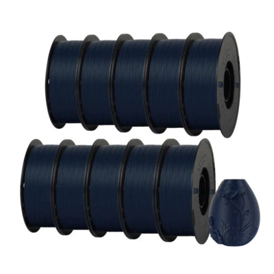 3D Printer PLA PETG Matte High Speed 10KG 1.75mm Bundles Spool Filament MixColor - Image 1 of 4