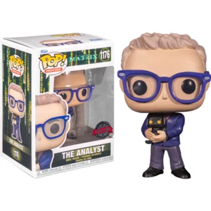 ¡Pop exclusivo de The Matrix Resurrections The Analyst! Figura de vinilo #1176 - Imagen 1 de 1