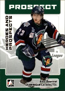 2006-07 ITG Heroes and Prospects #109 Alex Bourret 