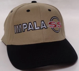 Gorra con licencia Chevrolet Chevy Impala Super Sport SS bronceado HR 117 - Imagen 1 de 2