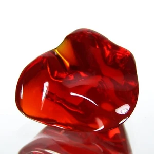 6.38 Cts GORGEOUS NATURAL MEXICAN JELLY FIRE OPAL TUMBLE LOOSE GEMSTONE - Picture 1 of 3